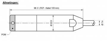 Niveausensor enl210 afmetingen