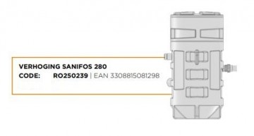 Ophoogrand sanifos 280 0