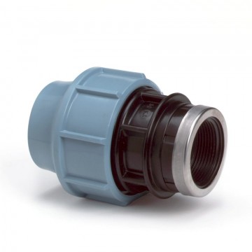 Pe schroefkoppeling 2x 63