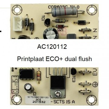 Printplaat eco dual flush