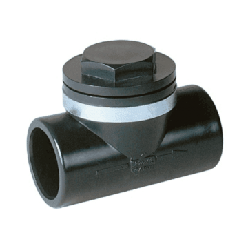 Pvc terugslagklep horizontaal