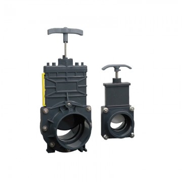 Sanibroyeur pvc schuifafsluiter d50 0