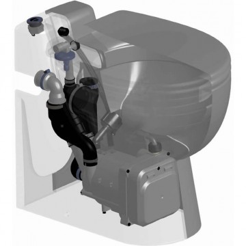 Sanicomapct pro met wastafelaansluiting