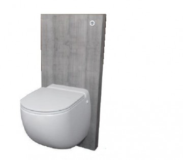 Sanicompact comfort style cement grijs