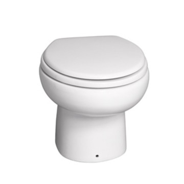 Sanimarin sn 31 staande closetpot met faecalienvermaler klep en closetzitting 12 volt opvoerhoogte 3m horizontaal 30m wit 0620113