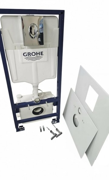 Saniwall pro up glass outlet