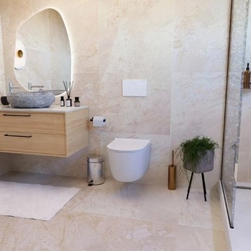 Saniwall up evo tegelbare versie situatie betegeld