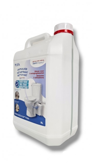 Sfa sanibroyeur ontkalker gedraaid