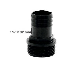 Slangpilaar 1 en een kwart naar 32mm