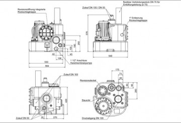 Zehnder kompaktboy 10428 maatvoering